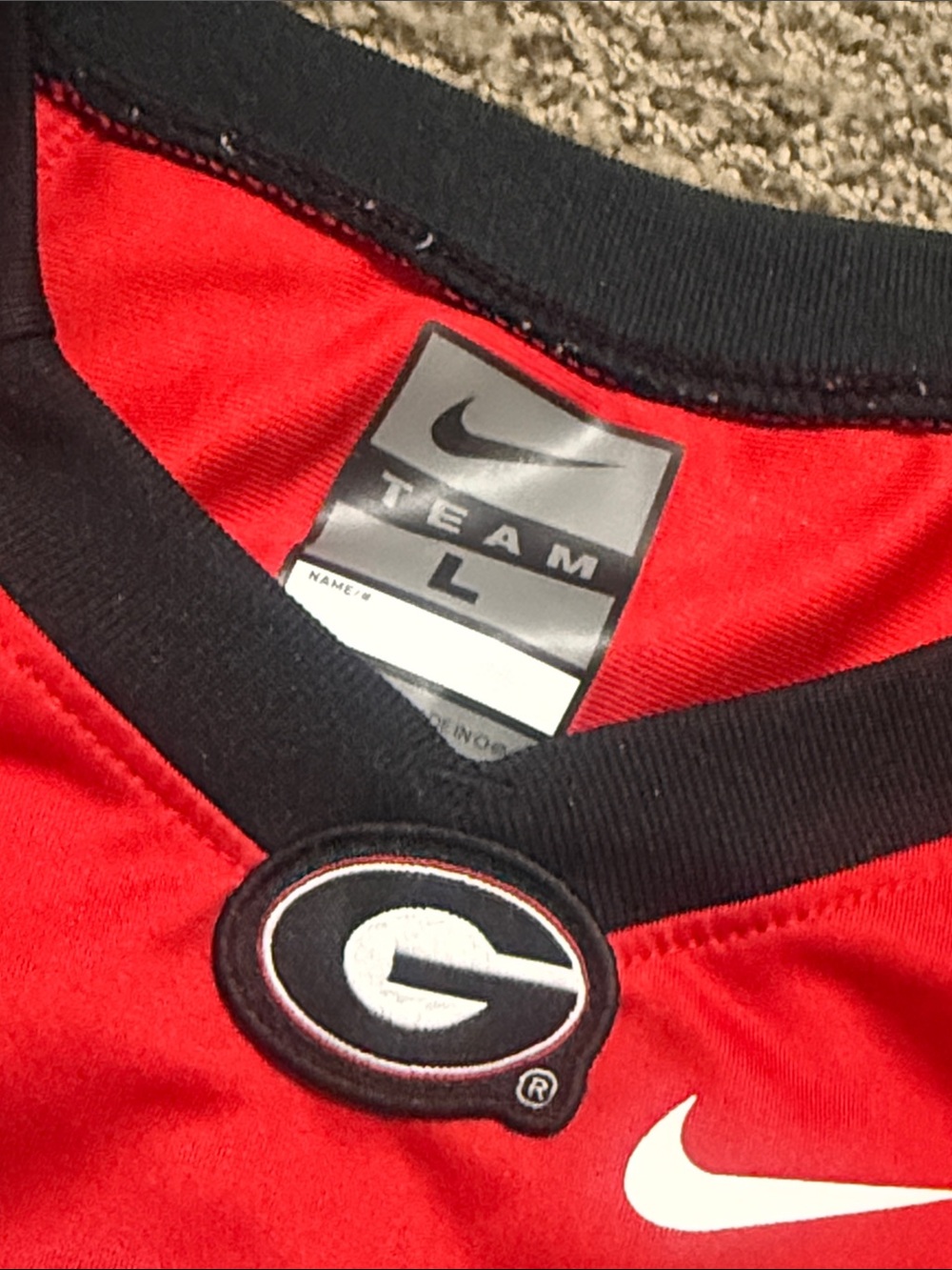 Nike Georgia Bulldogs Jersey #3 - Picture 5 of 5